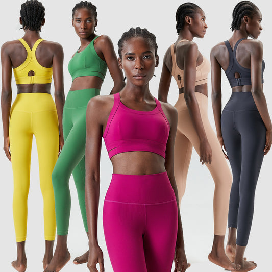 High-Performance Yoga & Workout Two-Piece Set